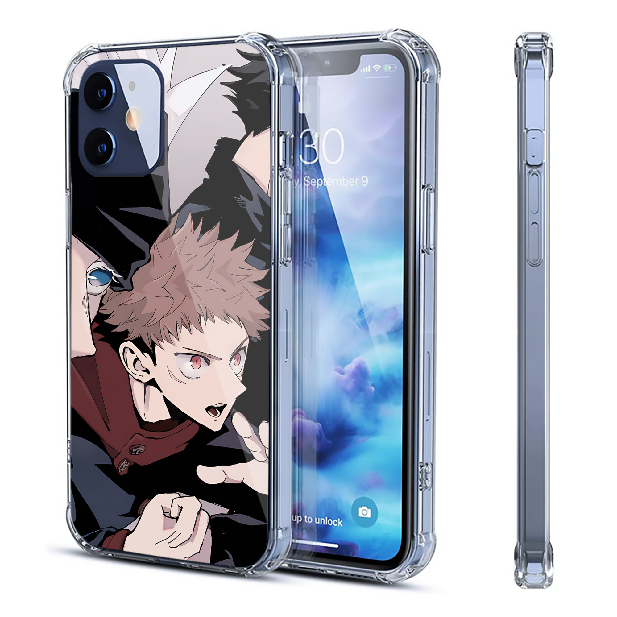 （画像用） SPY×FAMILY间谍家家酒 【iPhone 12シリーズ対応】透明スマホケース（クリアソフトケース）